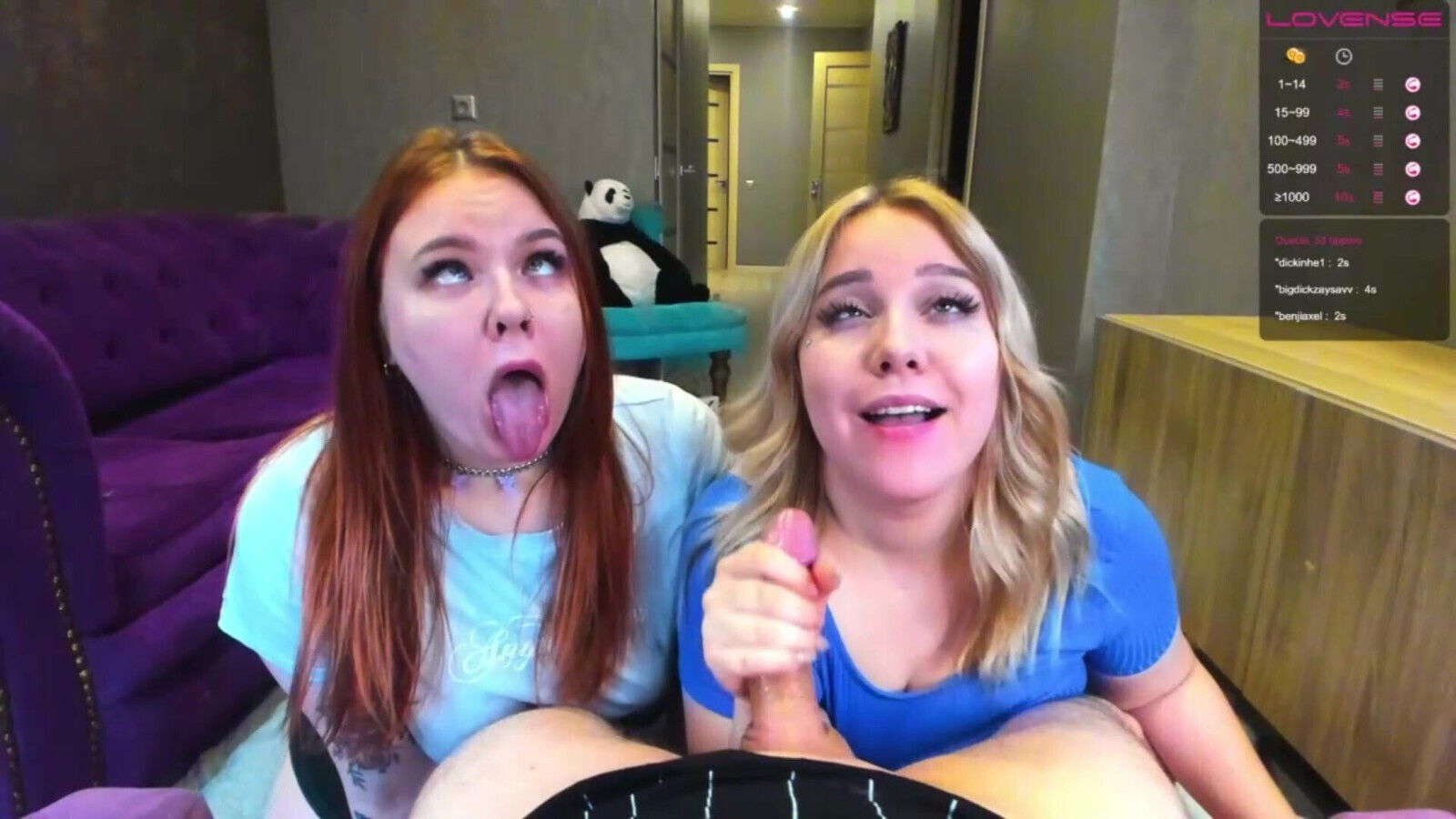 girls suck guy's dick