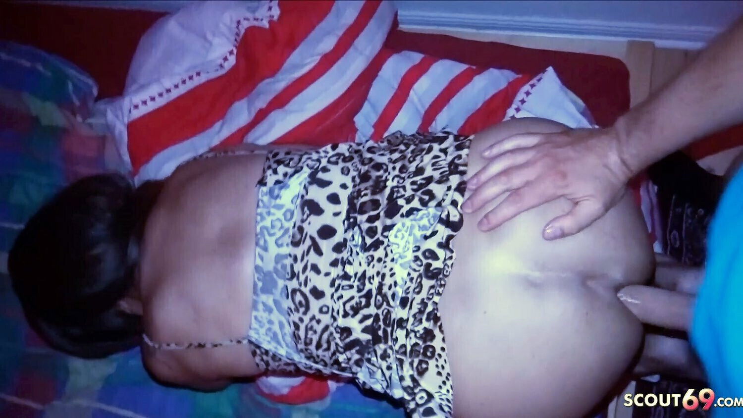 German Tourist Fucks Shemale Latina Street Hookers