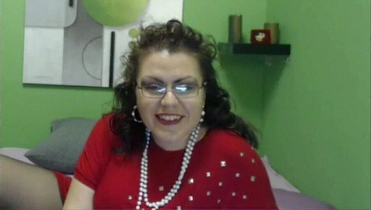 Webcam girl black tights