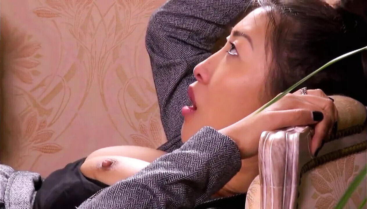 Impudent fucked Asian between legs