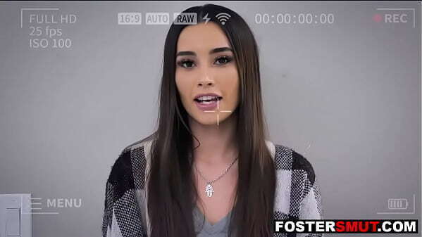 Foster makes disobedient daughter suck strap-on