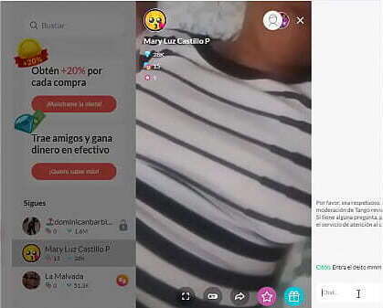 Madura dominicana masturbandose live tango