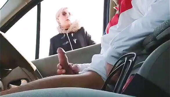 jerked way, this young lady drops boyfriend watch