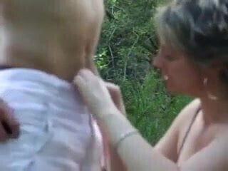 voulait faire pute dans bois