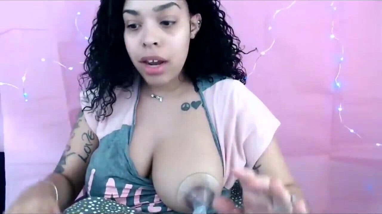 Black woman pumps milk from huge Youtube