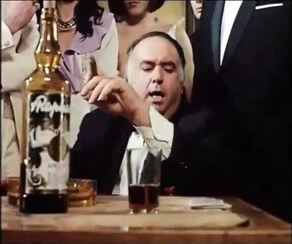 Vintage French Cigar Smoking