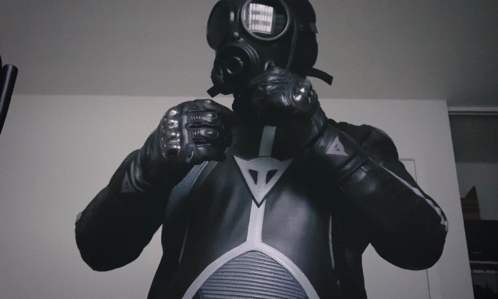 Mask Biker Drone Popper Session