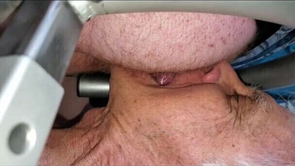 Under Chair Eating Sean's Asshole