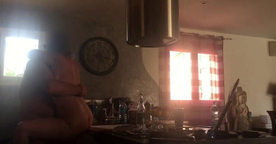 Plan coquin dans cuisine