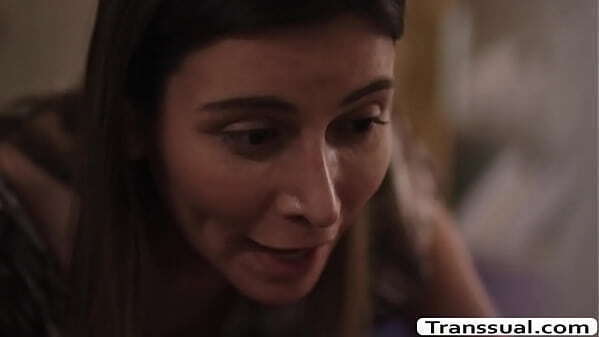 Teen fucked shemale stepmom