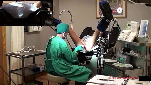 Latina Alexa Chang'_s Exam Caught Hidden Cameras Doctor Tampa GirlsGoneGyno.com Tampa University Physical