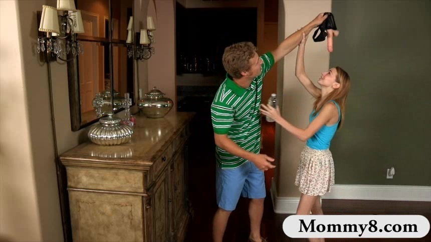 Ava Hardy fucked by strapon dildo and a real hard cock