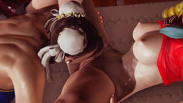 Futa Street Fighter Karin Kanzuki gets creampied Chun Porn