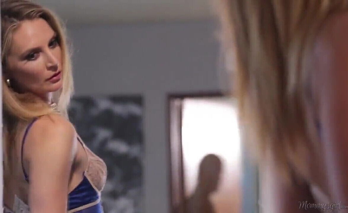 Stepmom almost caught with stepdaughter