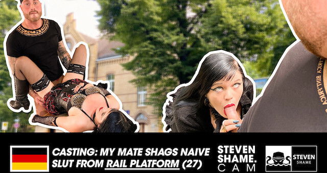 girl gets fucked PUBLIC! StevenShame.dating