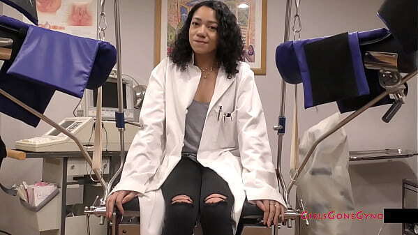 Mixed Cutie Yasmine Woods Gyno Exam Captured Hidden Cameras Doctor Tampa EXCLUSIVELY @GirlsGoneGynoCom