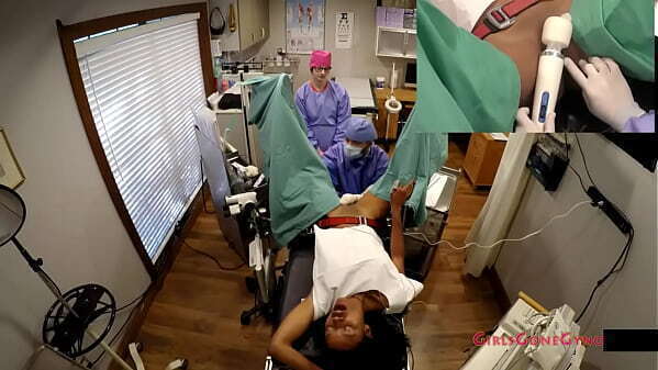 Ebony Student Hottie Nikki Star'_s Gyno Exam Caught Doctor Tampa &amp_ Nurse GirlsGoneGyno.com! Tampa University Physical
