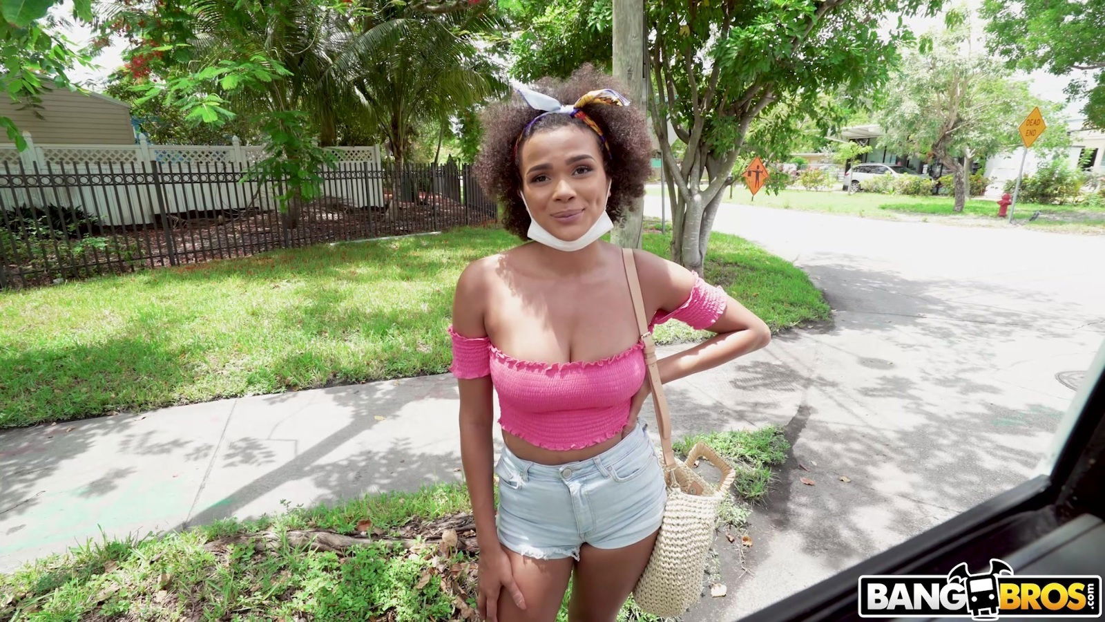 Wild interracial with amateur girl Alina