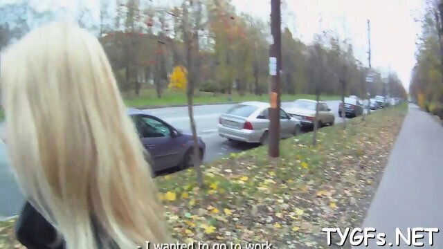 Russian blonde Gloria Miller hole stretched wide