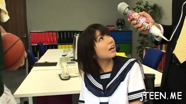 Sultry asian chick Koharu gets super