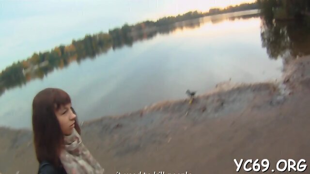 Stunning blonde Violette Pure gets lanced slim