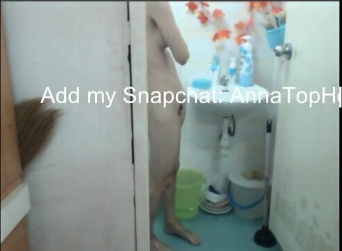 Very cute young girl public group middle street Part