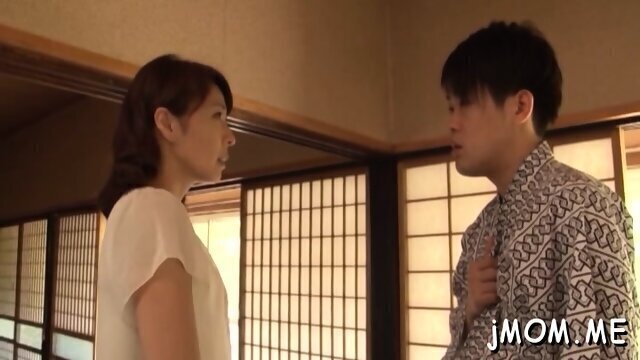 mature Hisae Yabe fingered licked