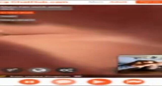 Couple having with random stranger webcam