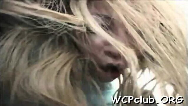 Swingeing blonde cutie Sweets banged