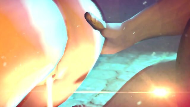 Monster Swallows Fucks Woman Remastered