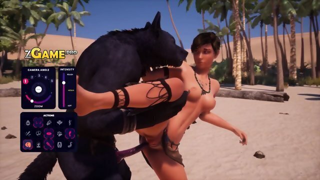 Giant Monster Destroys Space Girl!