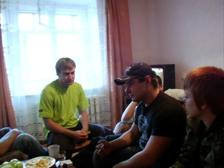 Alsa & Carol & Dazzy Pink & Melanie in horny students getting ready for a wild sex party