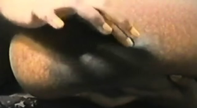 Schokohrrutige lady with gigantic knockers