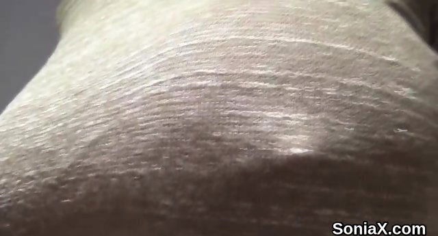 Cheating british milf gill ellis flaunts breasts