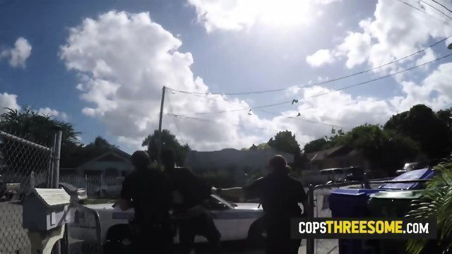 Violent COUPLE reduced RANDY WHITE OFFICERS