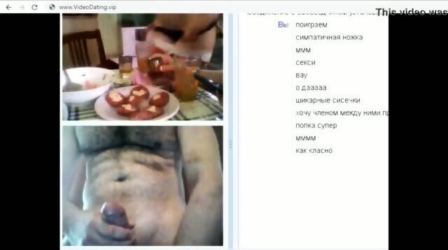 Ukrainian husband wife getting naughty having unfamiliar person their evening meal