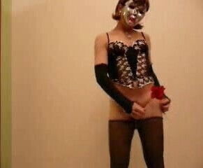 Tranny in mask