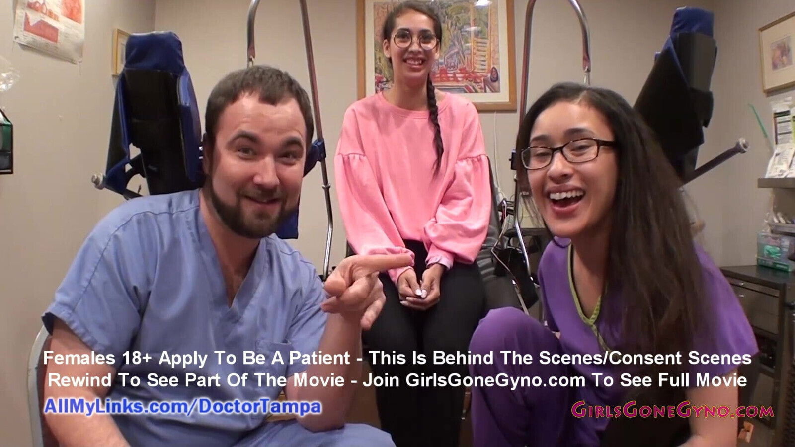 Kitty Catherine's Gyno Exam Doctor From Tampa Caught