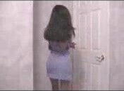 Perfect girl and perfect strip that works