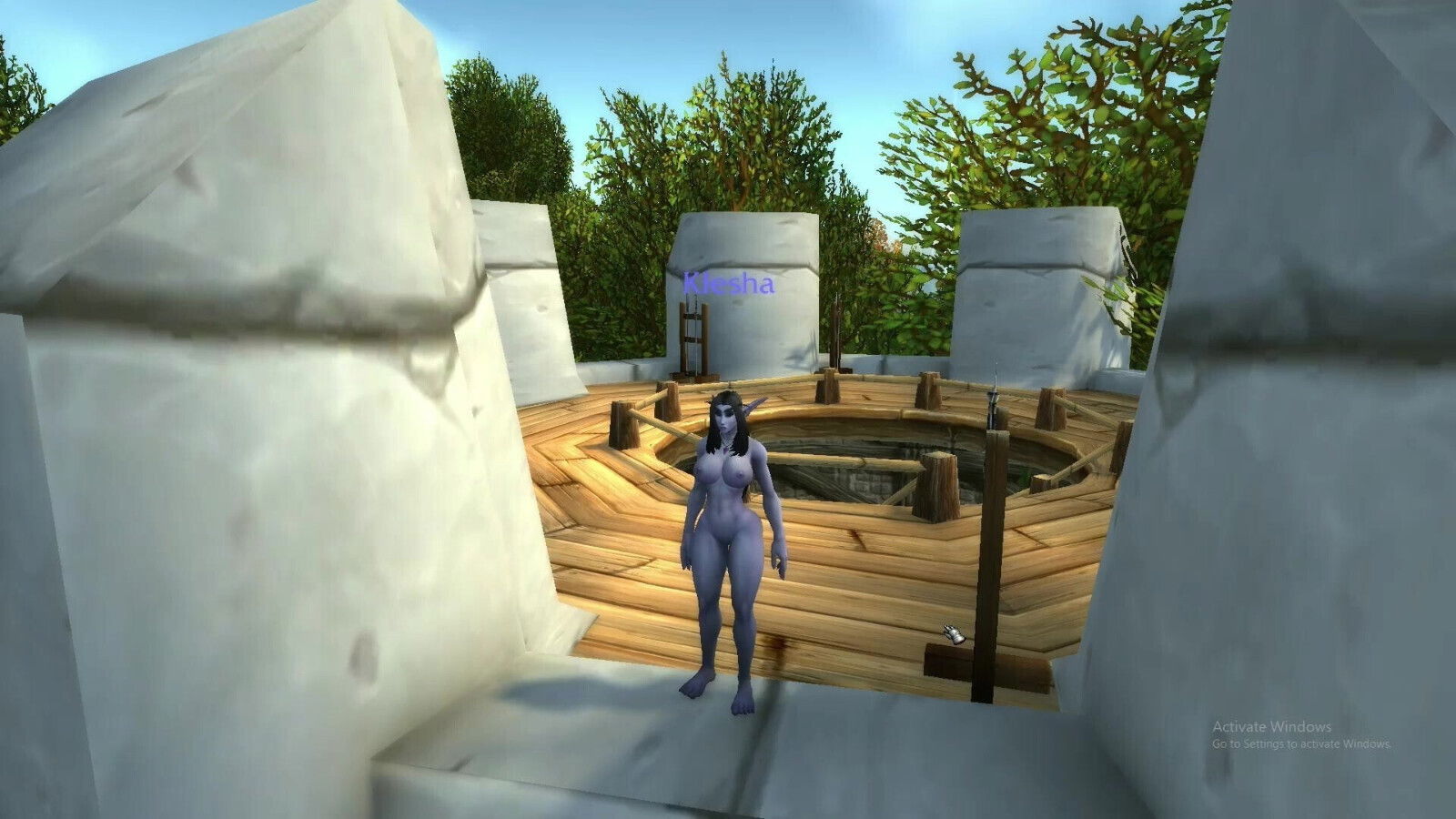 World Warcraft-Naked Night Dancing