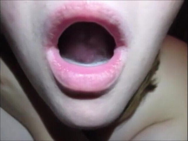 Cute Blue Blonde Sucks Swallows Thick Load