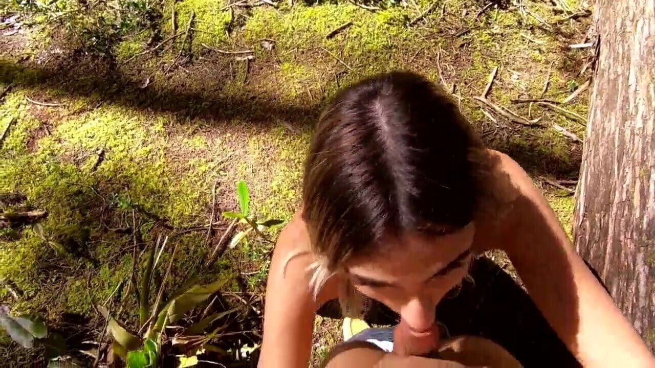 stranger sucks public forest