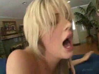 Sexy Blondie Lacie Heart Nailed Hard