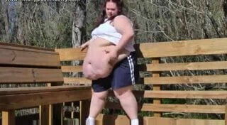 big fat pig let out...BMW