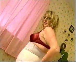 Lady in girdles