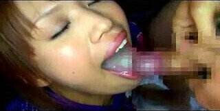 Japanese oral cumshots