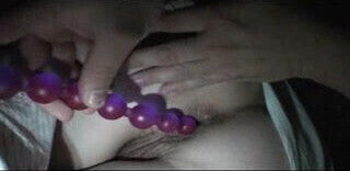 Dildo deep in ass and pussy 1a