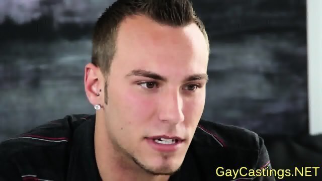 Pierced Hunk Takes Facial Gaycastings