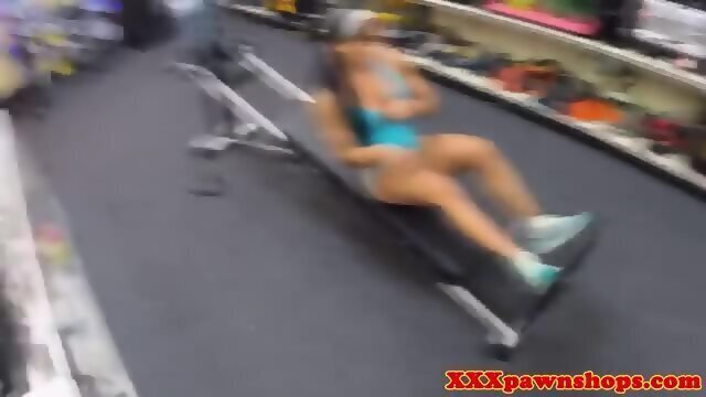 Sporty Ebony Pawnshop Amateur Working