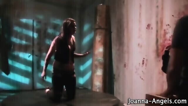 Chubby Goth Fingered